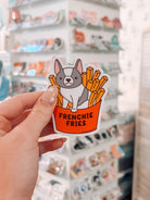 Frenchie Frenchie Fries Sticker - Modern Companion