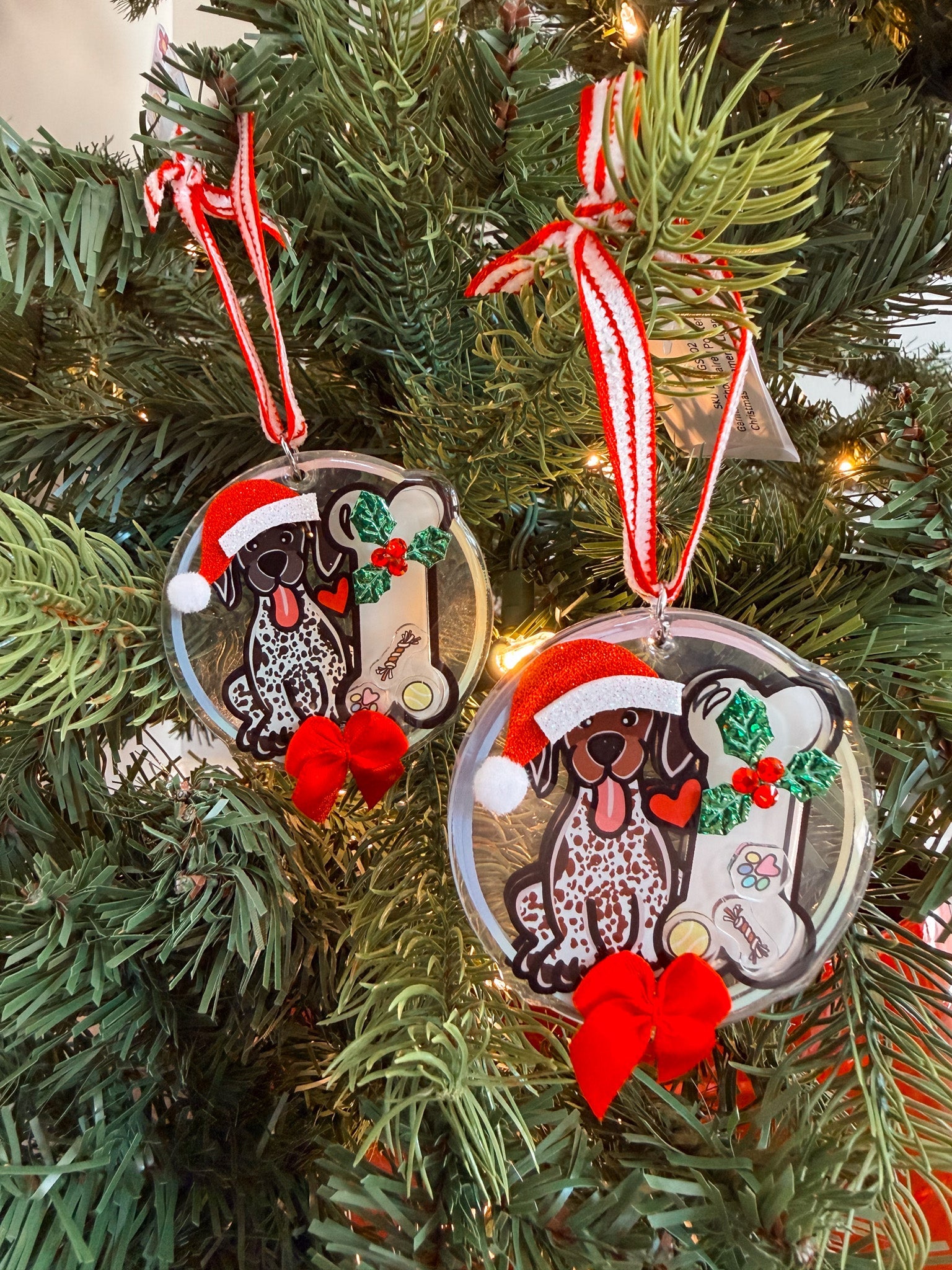 German Shorthaired Pointer Christmas Ornament - Modern Companion