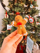 Gingerbread Man Christmas Cat Toy - Modern Companion