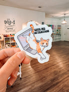 Give Me Attention Sticker - Modern Companion