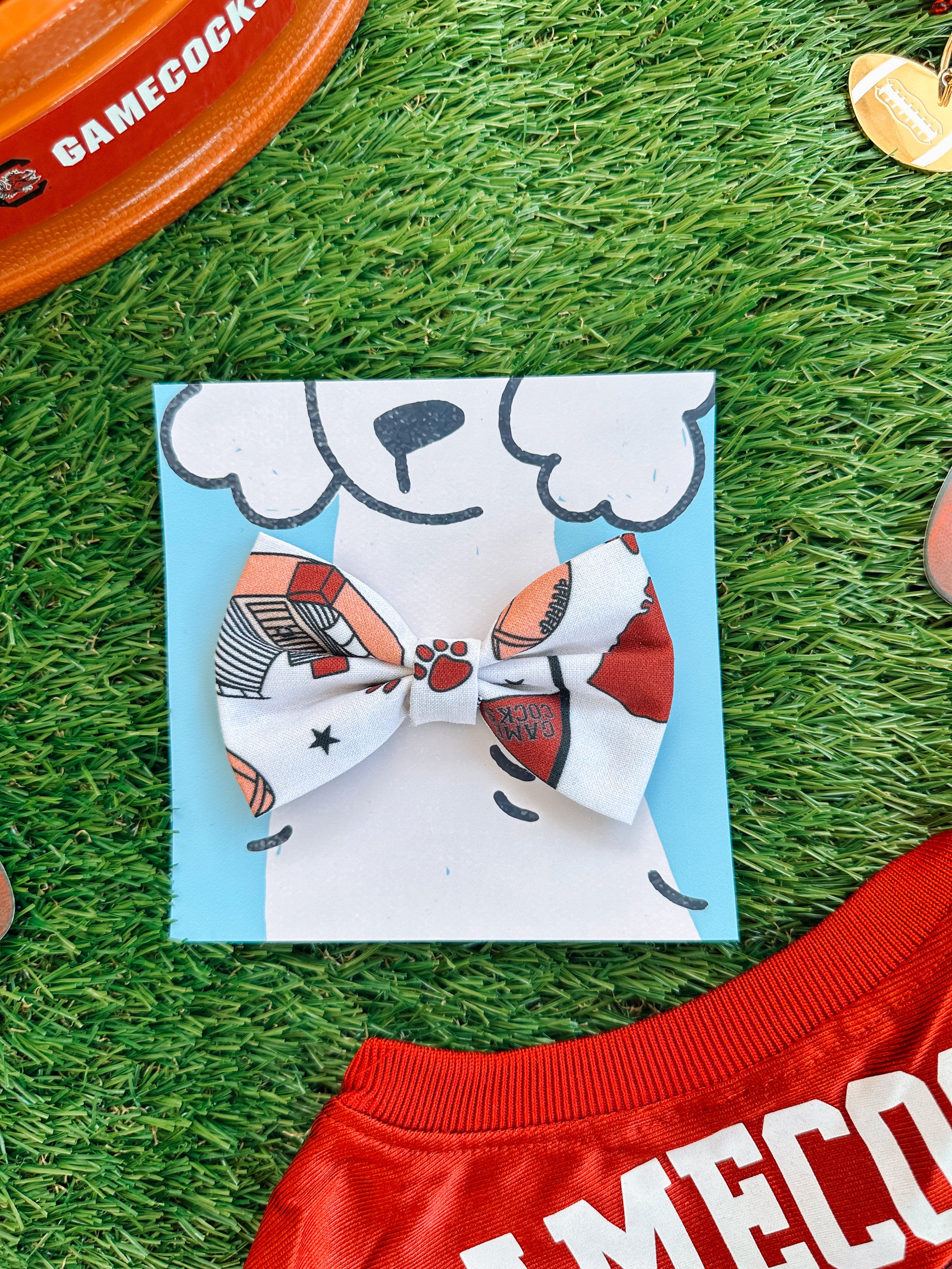Go Gamecocks Pet Bowtie - Modern Companion