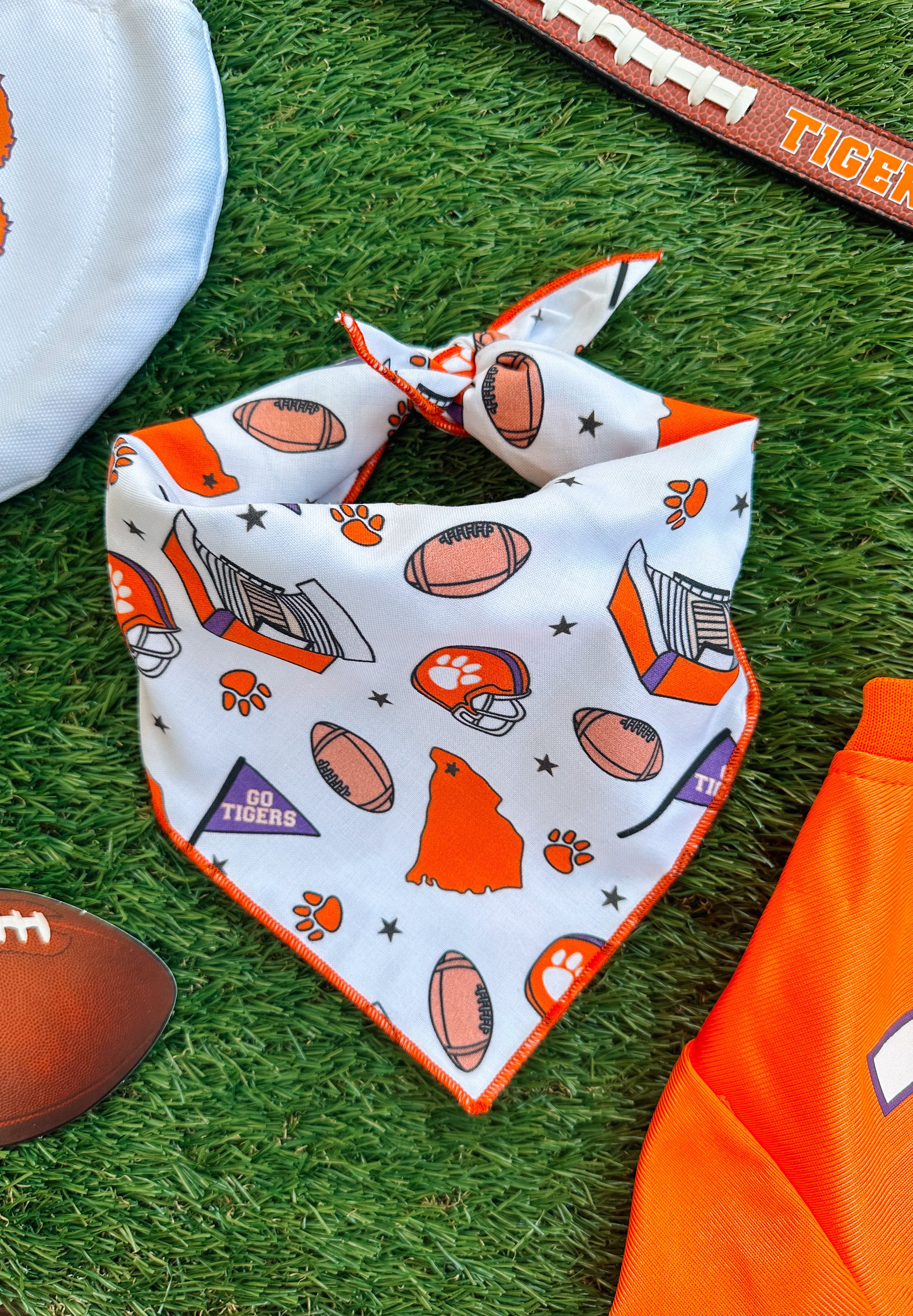 Go Tigers Pet Bandana - Modern Companion