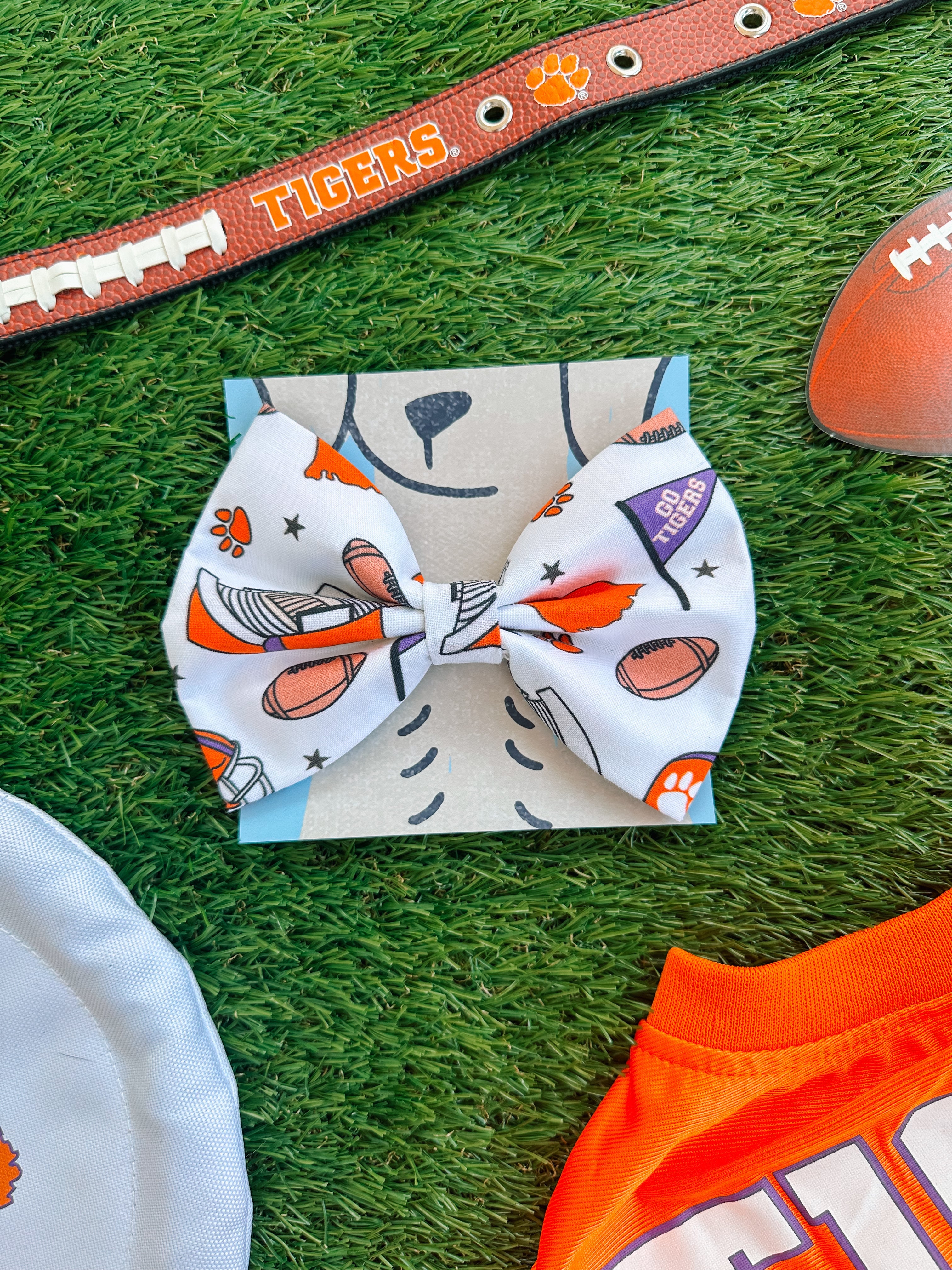 Go Tigers Pet Bowtie - Modern Companion