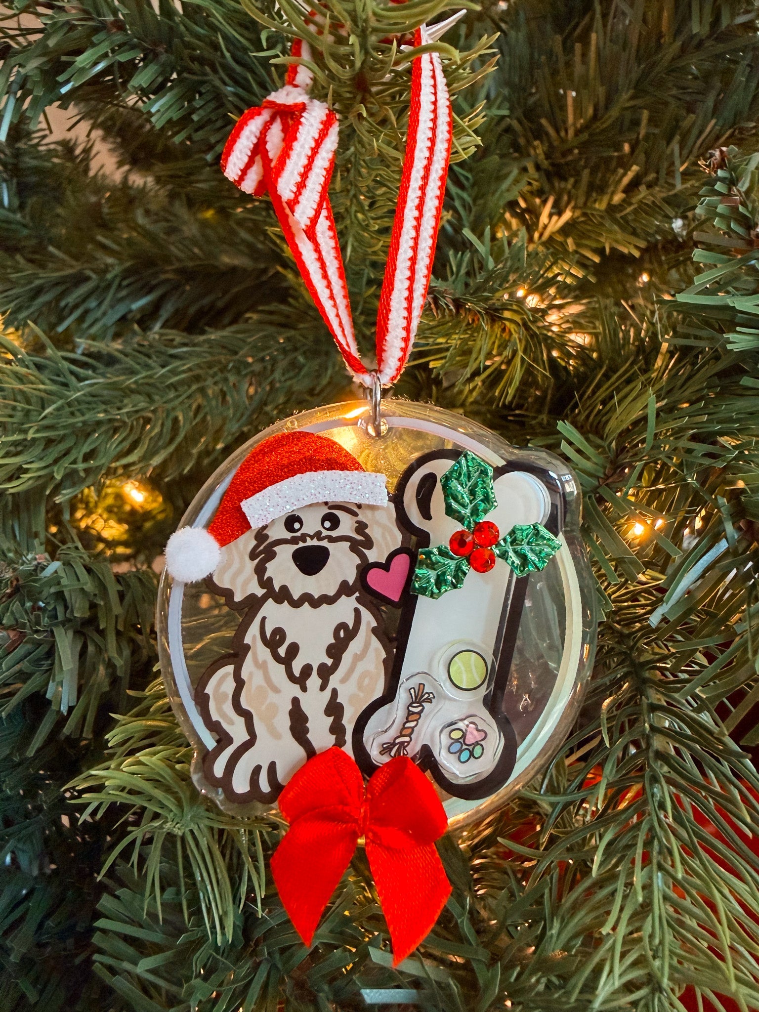 Goldendoodle Christmas Ornament - Modern Companion