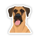 Great Dane Dog Vinyl Sticker - Modern Companion