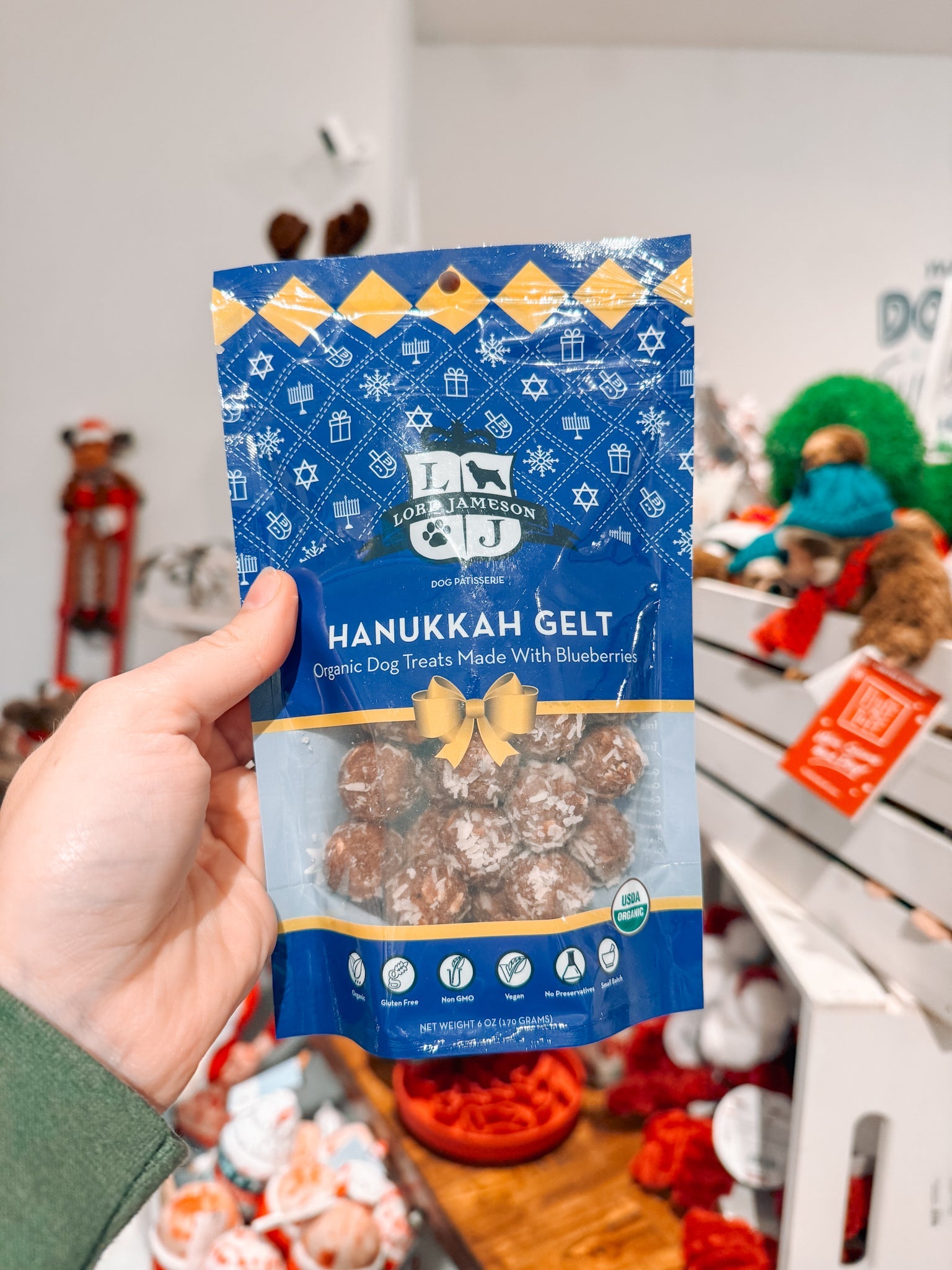 Hanukkah Gelt Organic Soft & Chewy Treats - Modern Companion