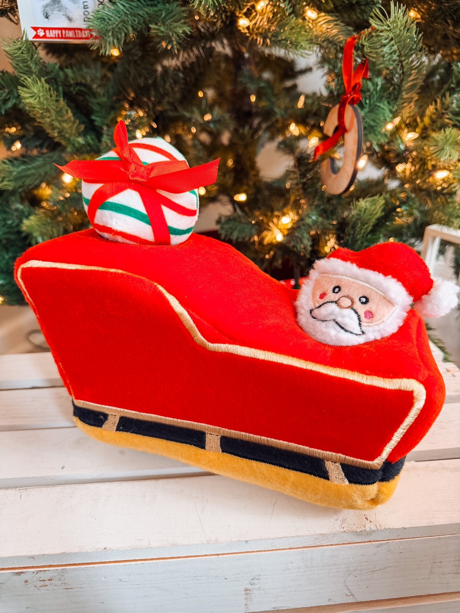 Holiday Burrow Santa's Sleigh Toy - Modern Companion