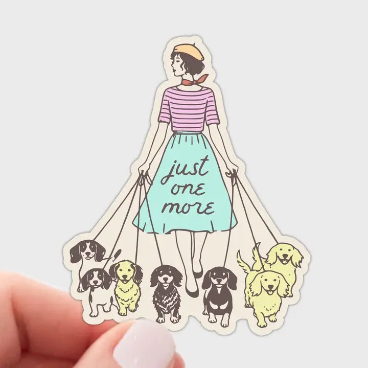 Just One More Sticker - Modern Companion