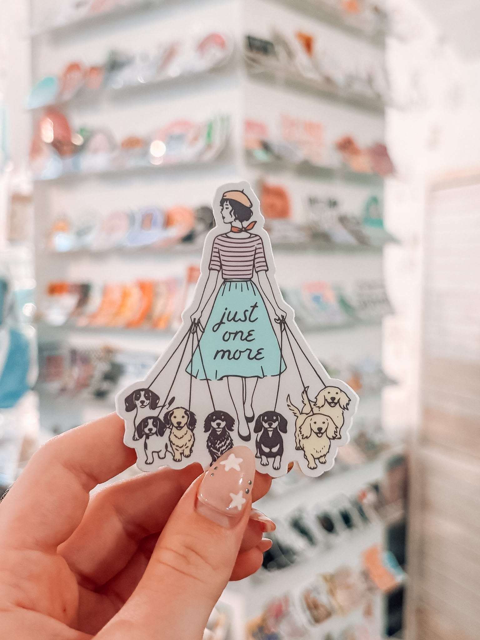 Just One More Sticker - Modern Companion