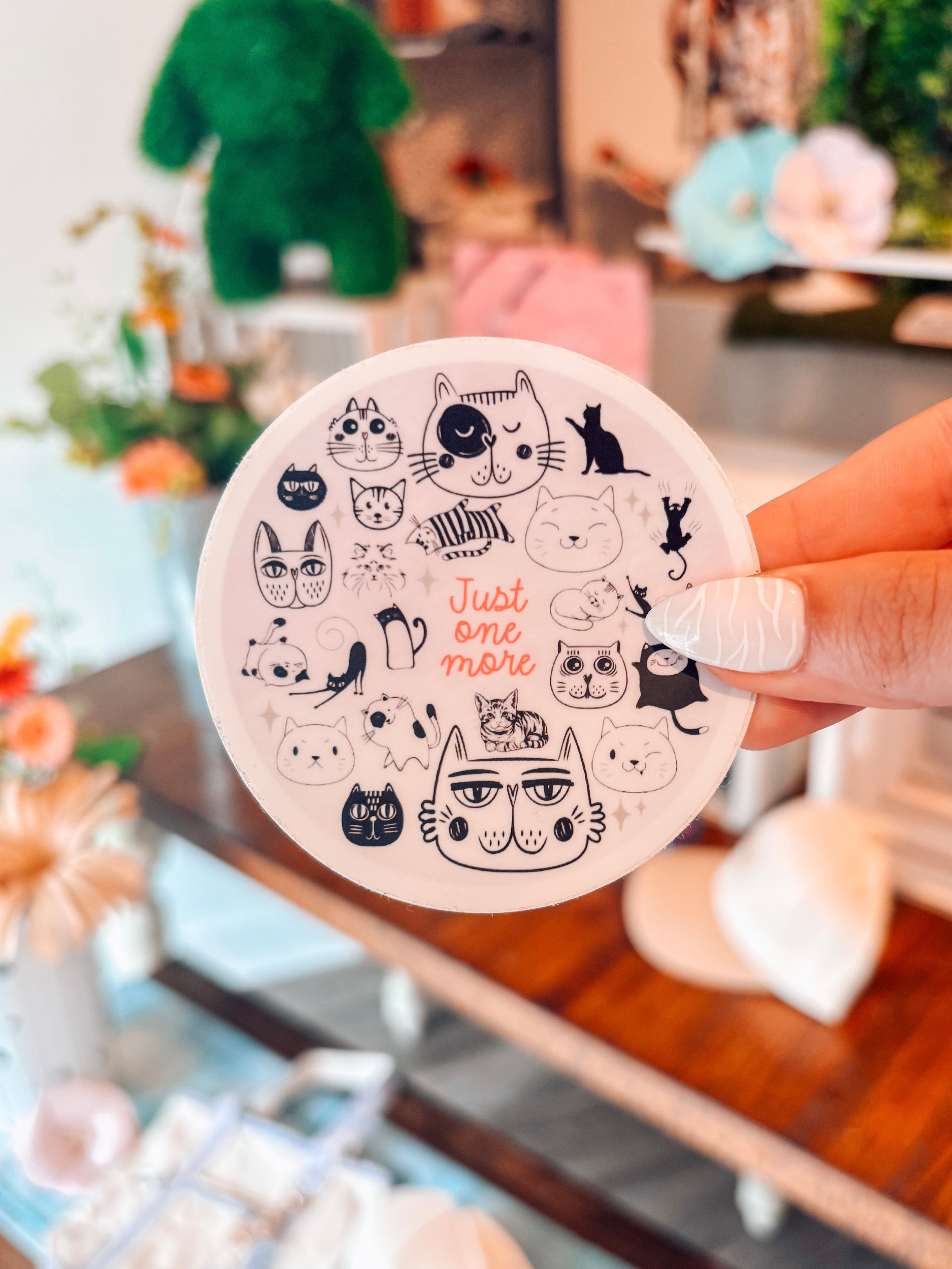 Just One More sticker - Modern Companion