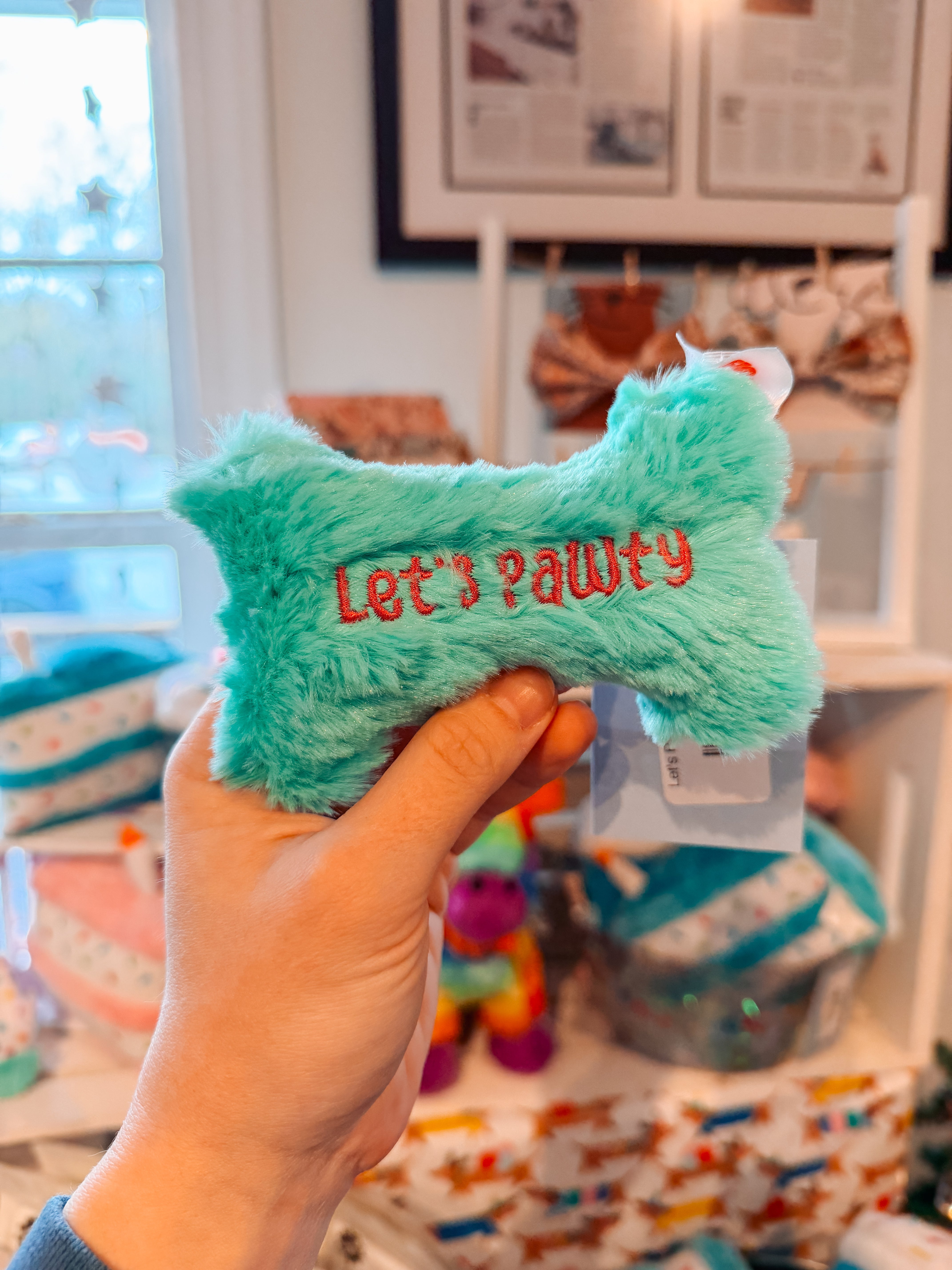 Let's Pawty Mini Fluffy Toy - Modern Companion