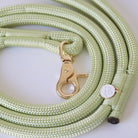 Lime Green Braided Rope Leash - Modern Companion