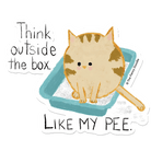 Litterbox Sticker - Modern Companion