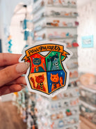 Magical Cat School Sticker - Modern Companion