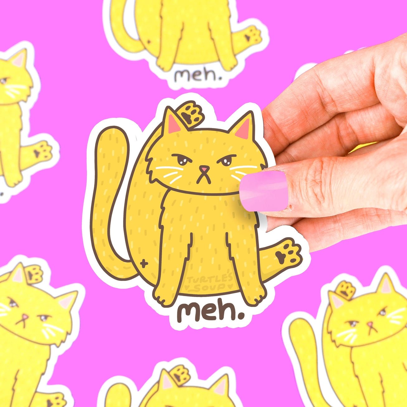 Meh Sticker - Modern Companion