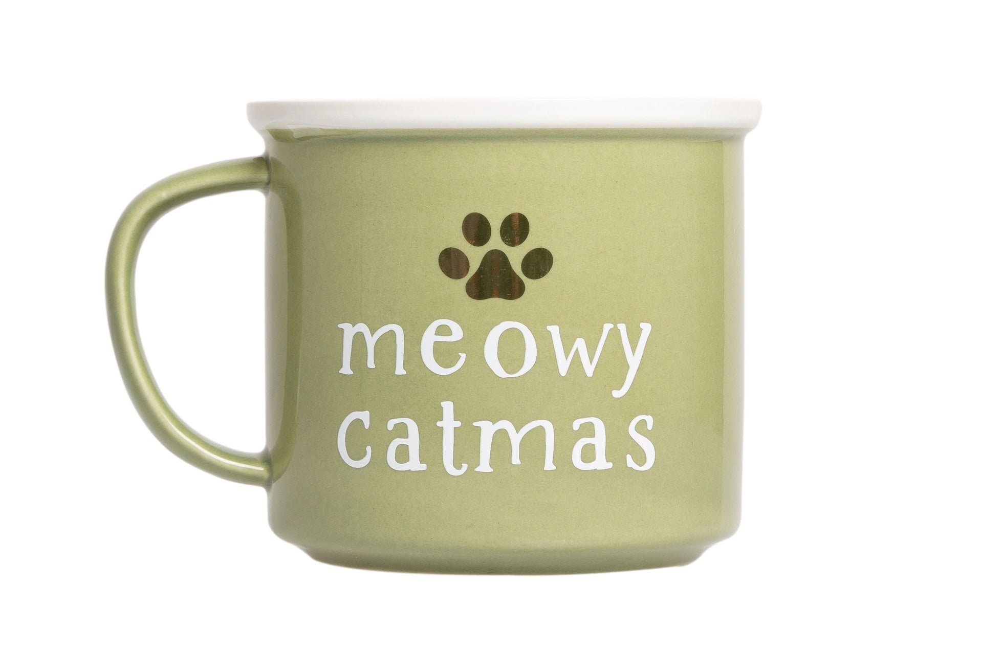 Meowy Catmas Camper Mug - Modern Companion