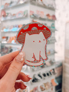 Mushroom Cat Sticker - Modern Companion