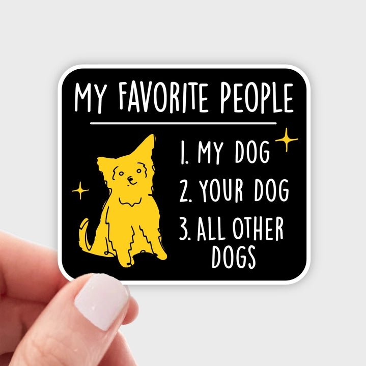 My Favorite People Sticker - Modern Companion