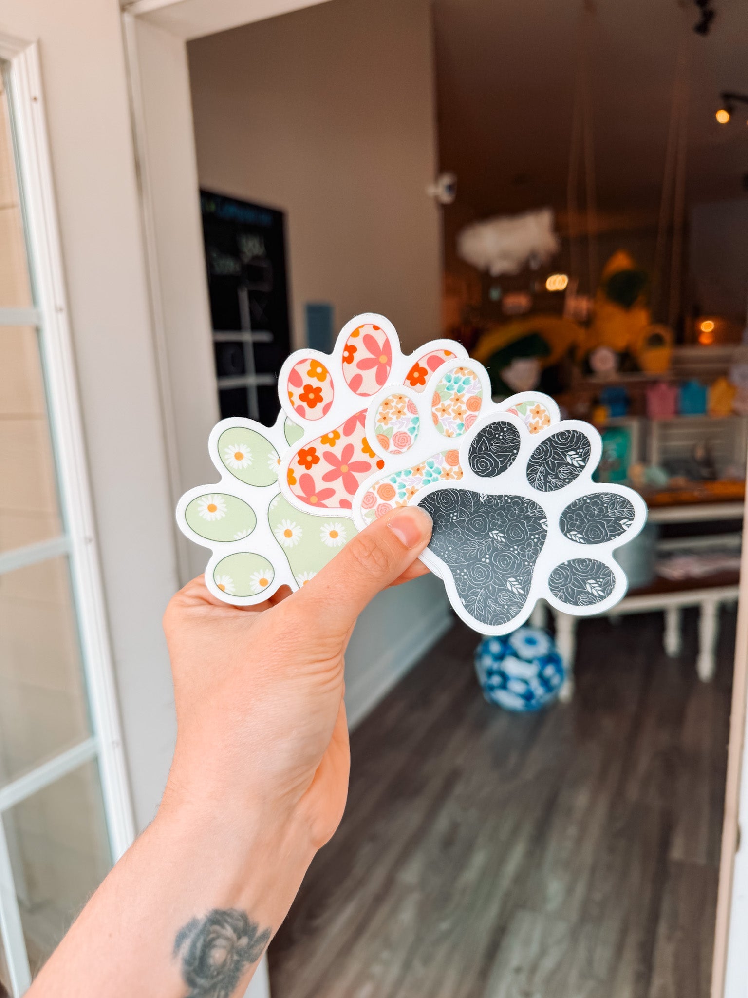 Mystery Paw Print Sticker - Modern Companion