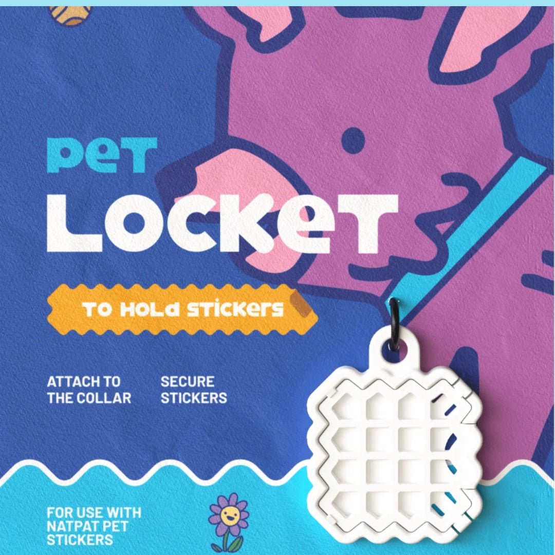 NATPAT Pet Locket Collar Sticker Locket - Modern Companion