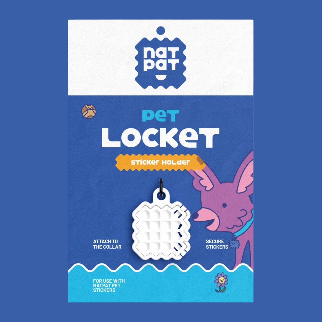 NATPAT Pet Locket Collar Sticker Locket - Modern Companion