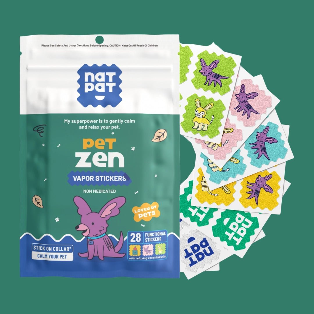 Natural Calming & Anti - Anxiety Pet Stickers - Modern Companion