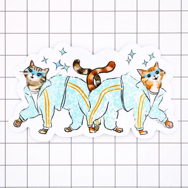 Opalite Cats Sticker - Modern Companion