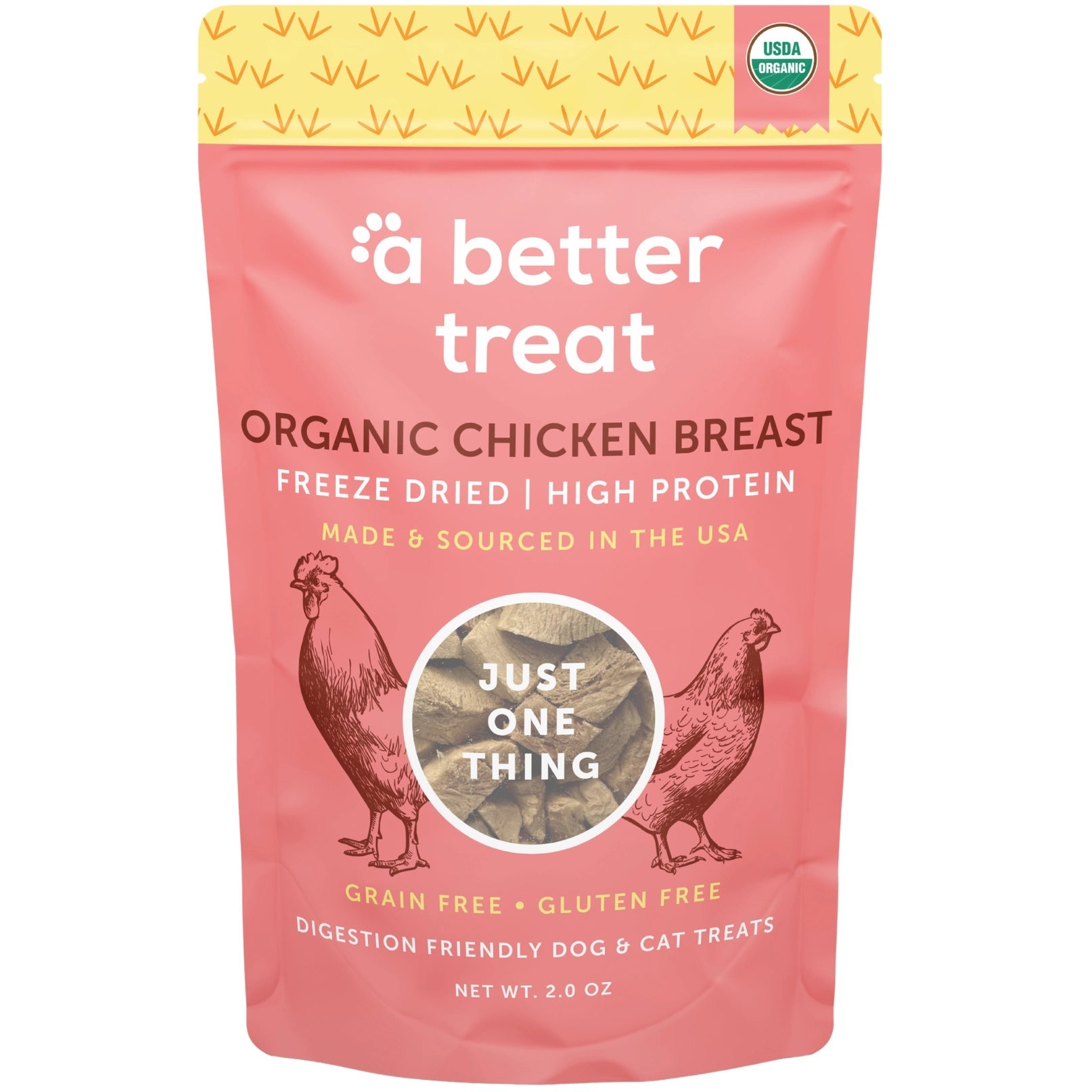 Organic Freeze Dried Chicken Breast Treats - Modern Companion