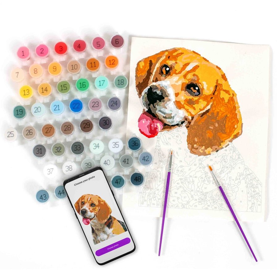 Paint Your Pet By Number Kit - Modern Companion