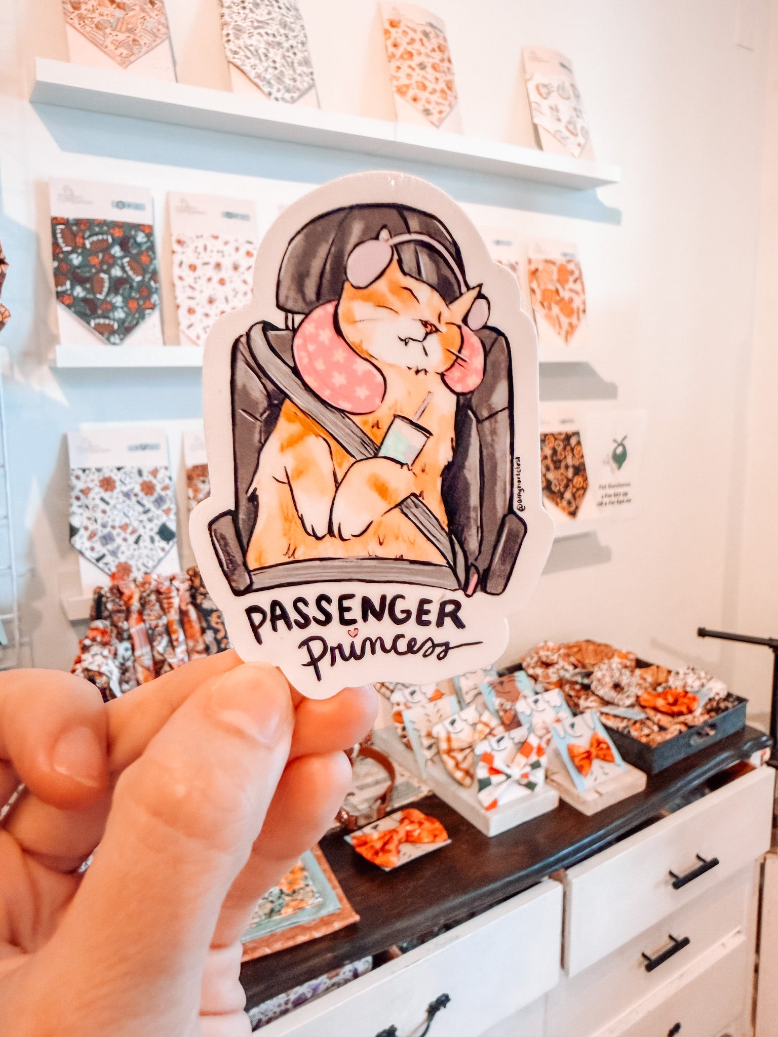 Passenger Princess Sticker - Modern Companion