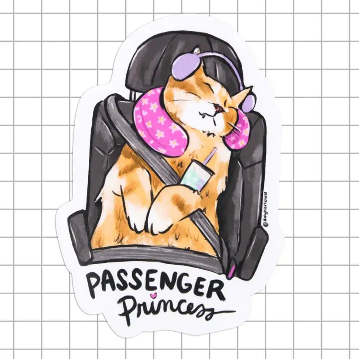 Passenger Princess Sticker - Modern Companion