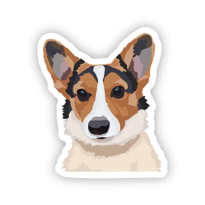 Pembroke Welsh Corgi Dog Vinyl Sticker - Modern Companion
