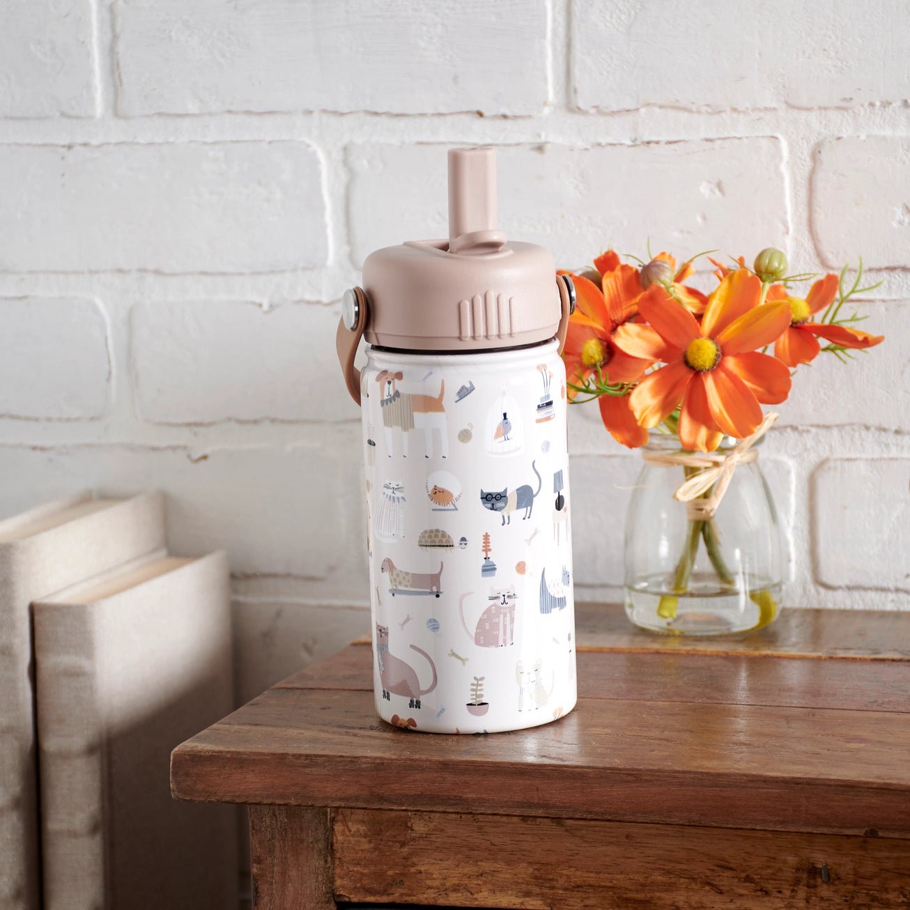 Pets Kids Water Bottle - Modern Companion