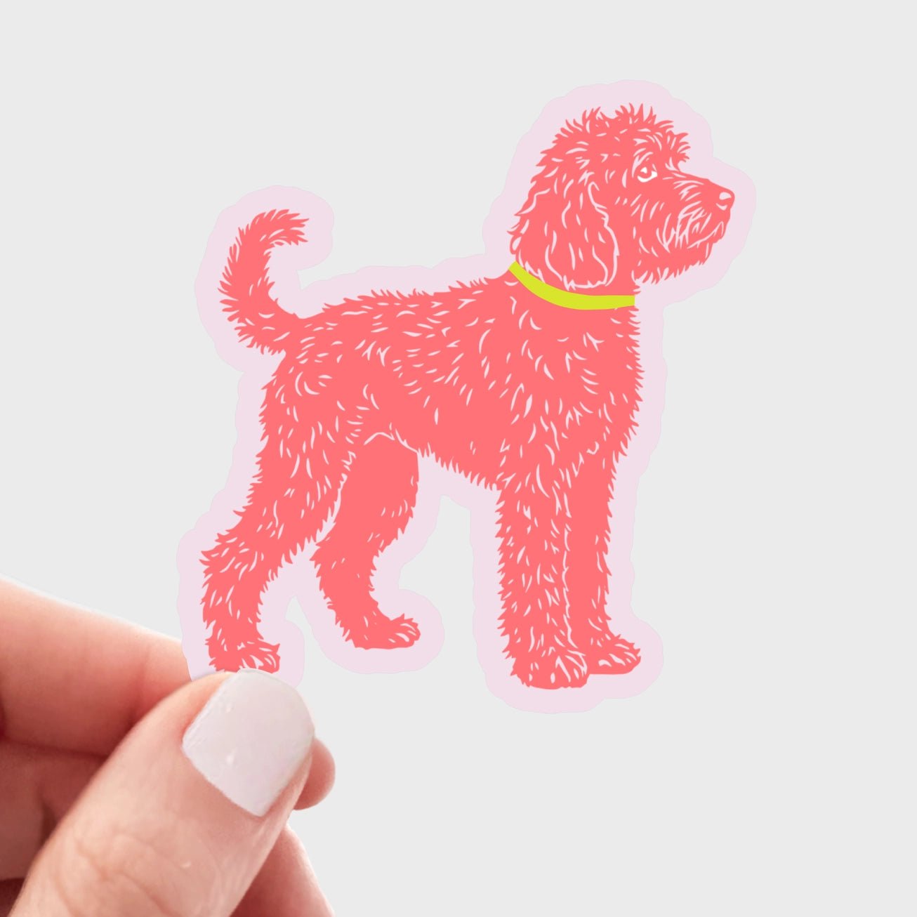 Pink Doodle Sticker - Modern Companion