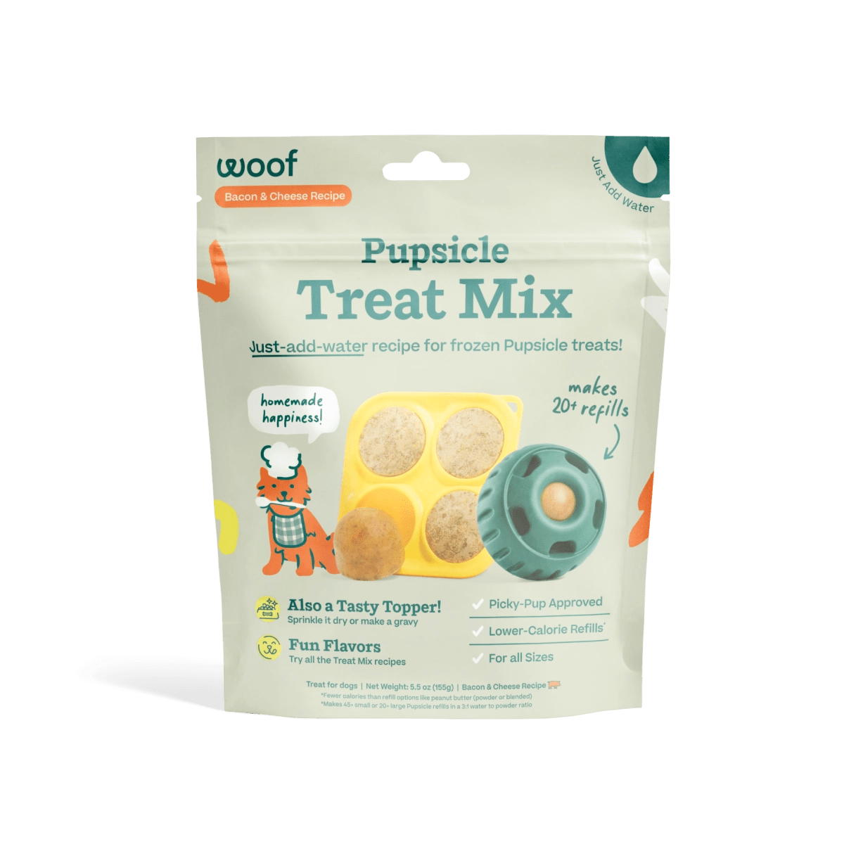 Pupsicle Treat Mix - Bacon & Cheese - Modern Companion