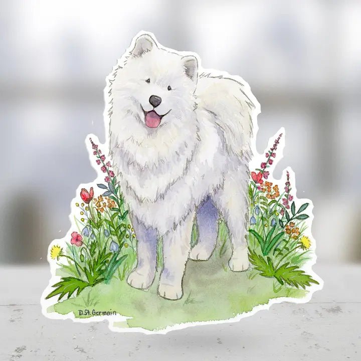 Samoyed Sticker - Modern Companion