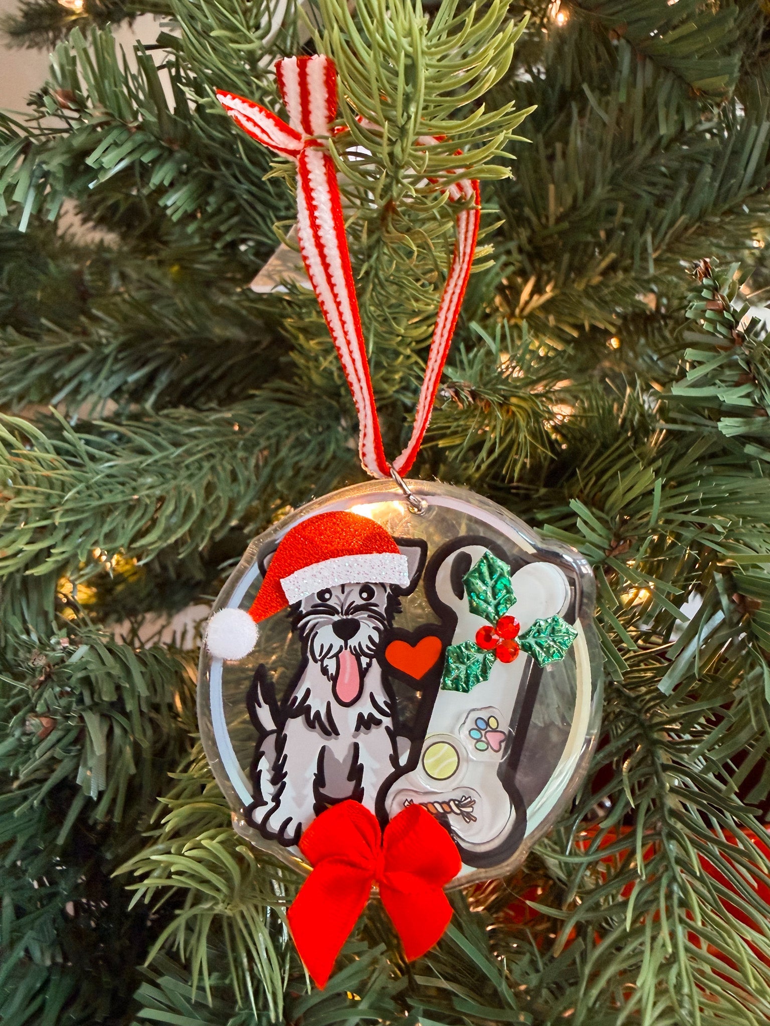 Schnauzer Christmas Ornament - Modern Companion