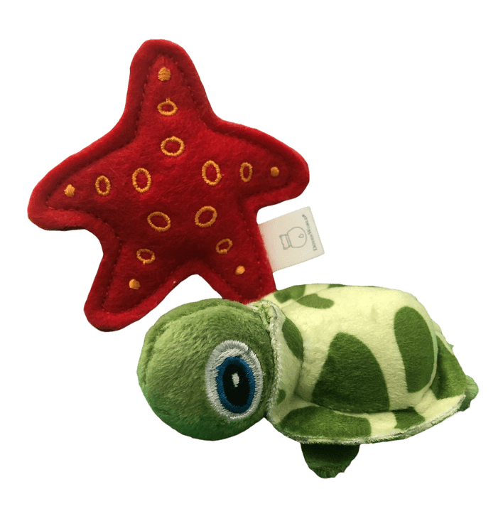 Sea Turtle & Star Cat Toys - Modern Companion