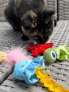 Sea Turtle & Star Cat Toys - Modern Companion