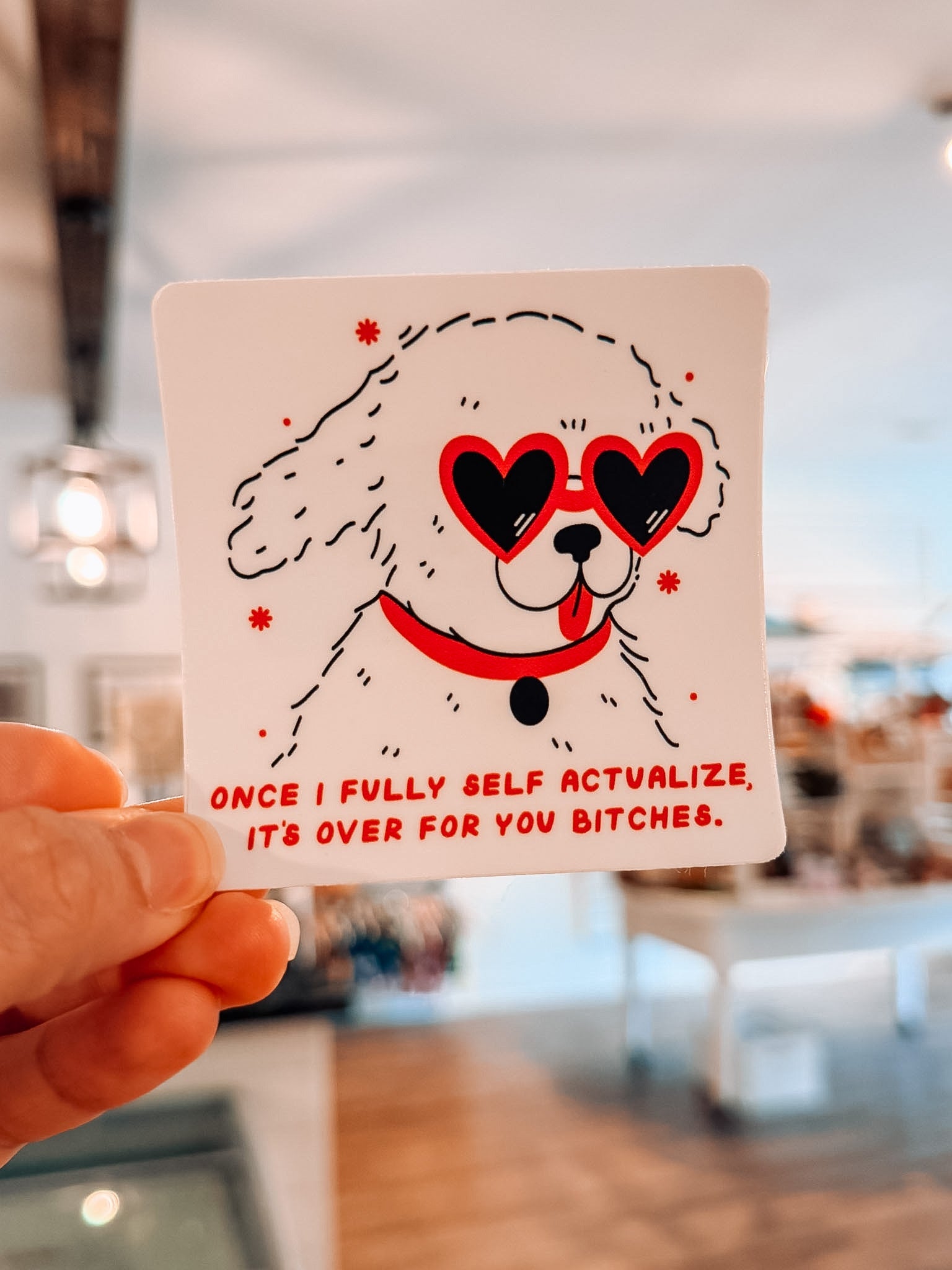 Self Actualize Sticker - Modern Companion