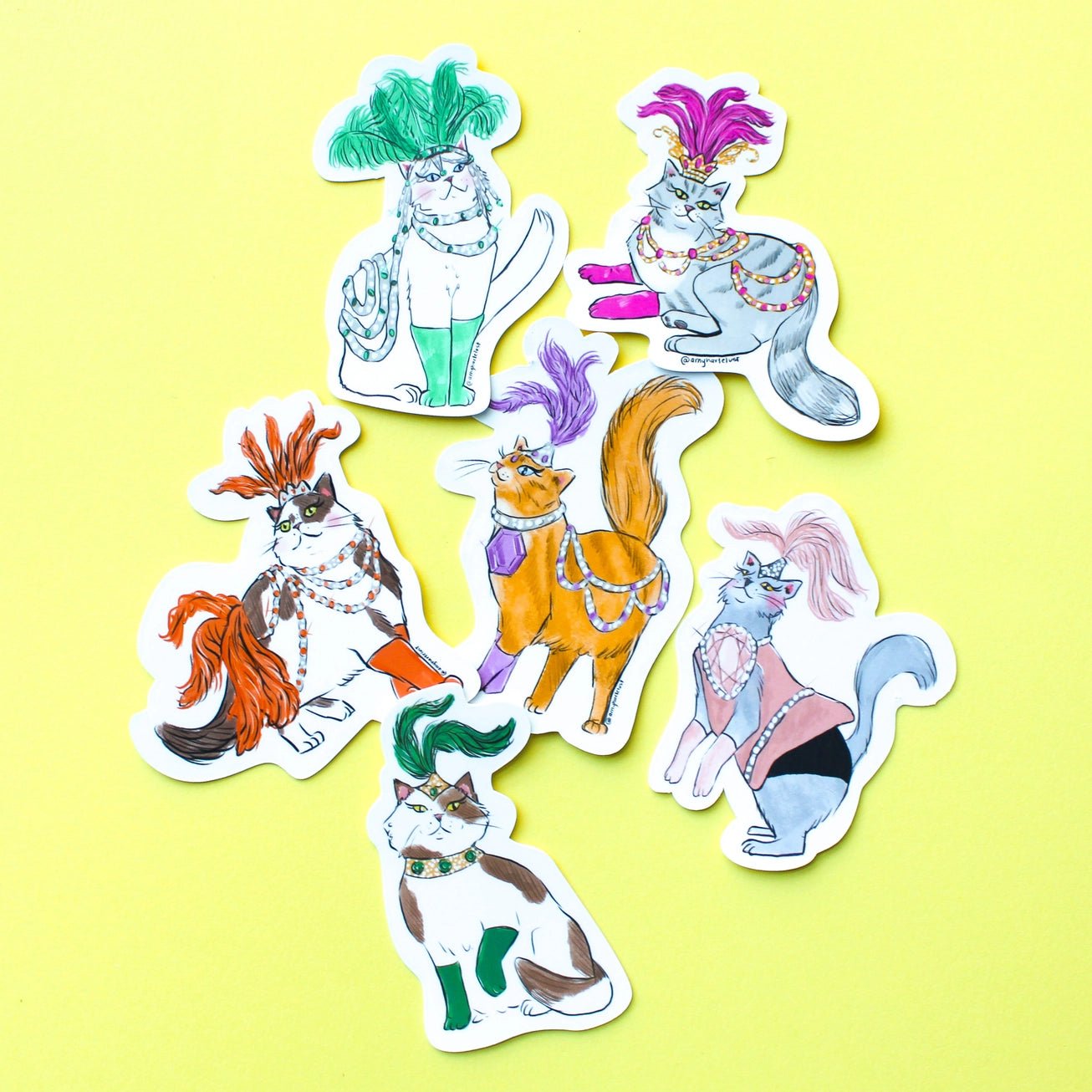 Showcat Sticker Pack - Modern Companion