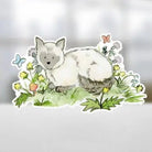 Siamese Cat Sticker - Modern Companion