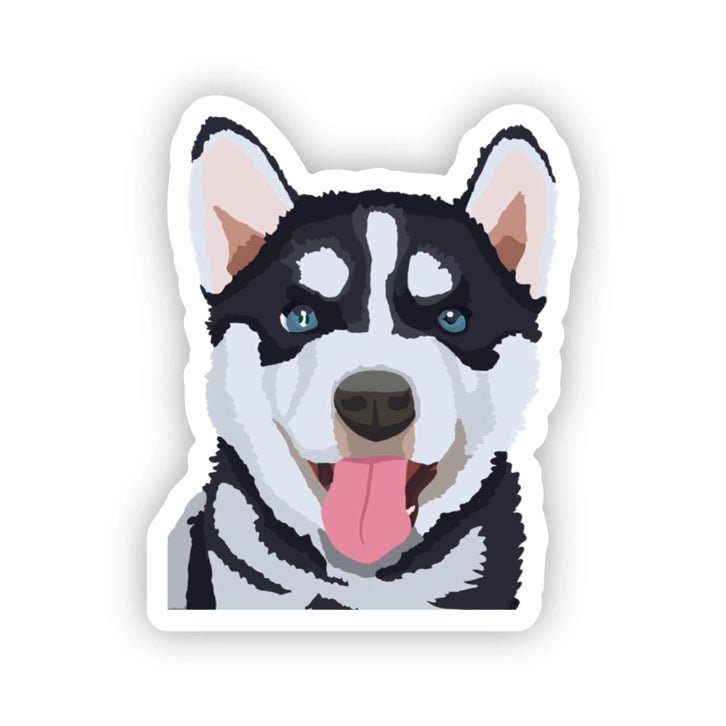 Siberian Husky Dog Sticker - Modern Companion