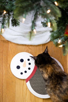 Snowman Scratch Cat Pad - Modern Companion