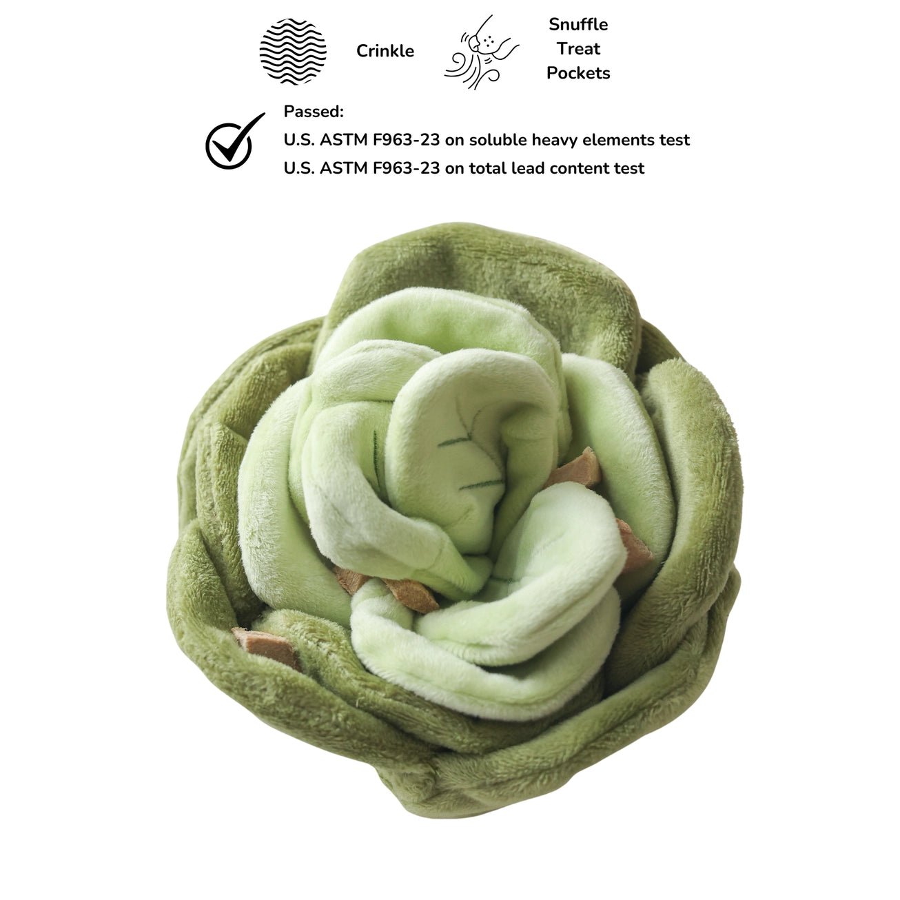 Snuffle Cabbage Nosework Toy - Modern Companion