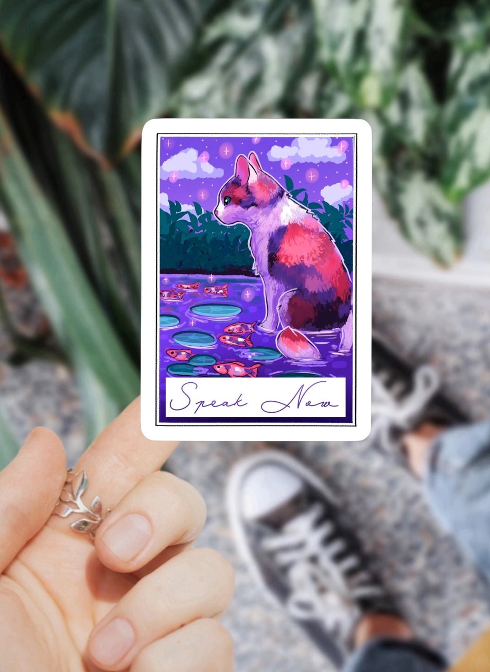Speak Now Sticker - Modern Companion