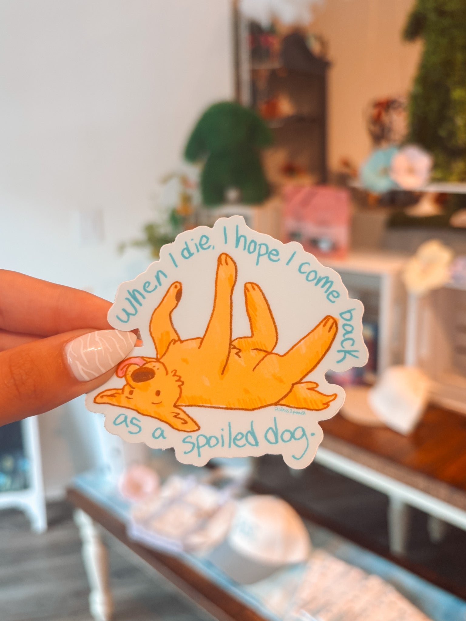 Spoiled Dog Sticker - Modern Companion