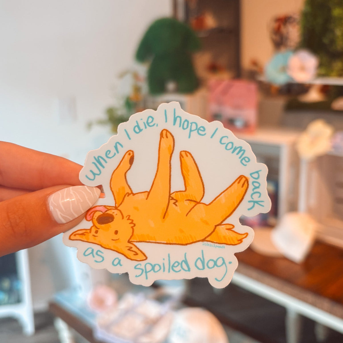 Spoiled Dog Sticker – Modern Companion