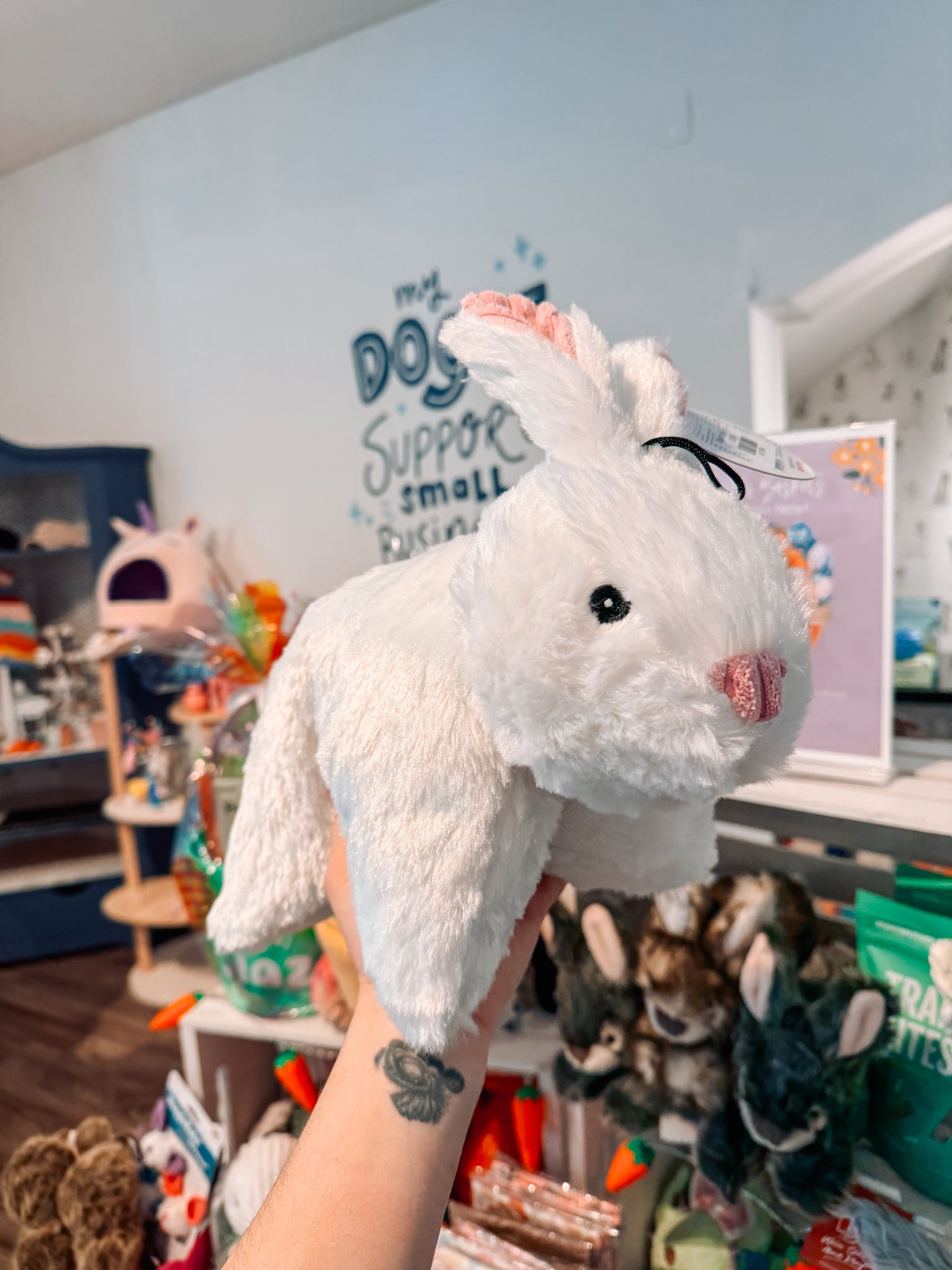 Squooshie Bunny Toy - Modern Companion