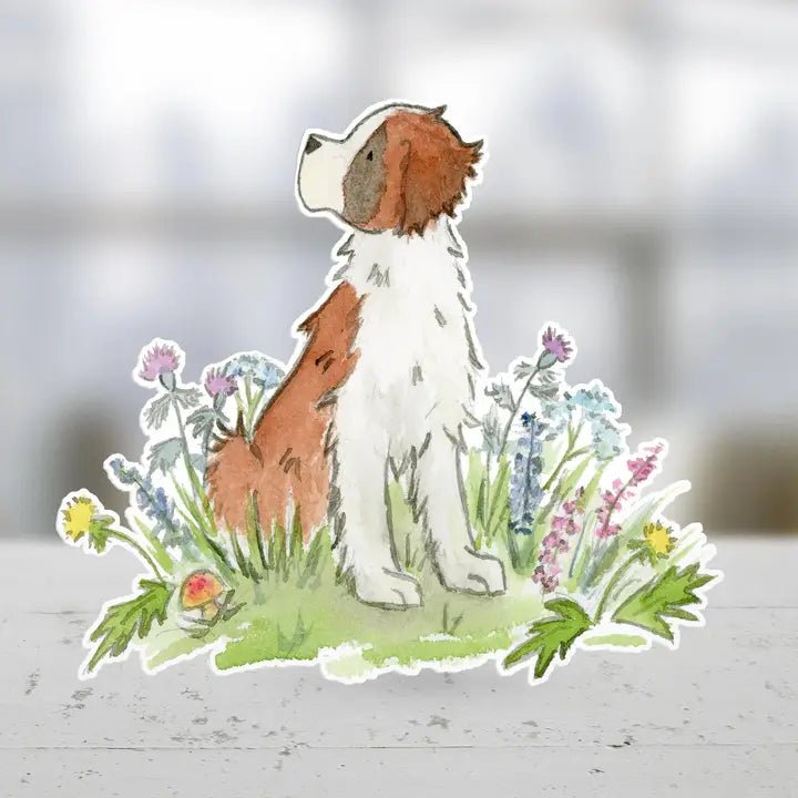 St. Bernard Sticker - Modern Companion